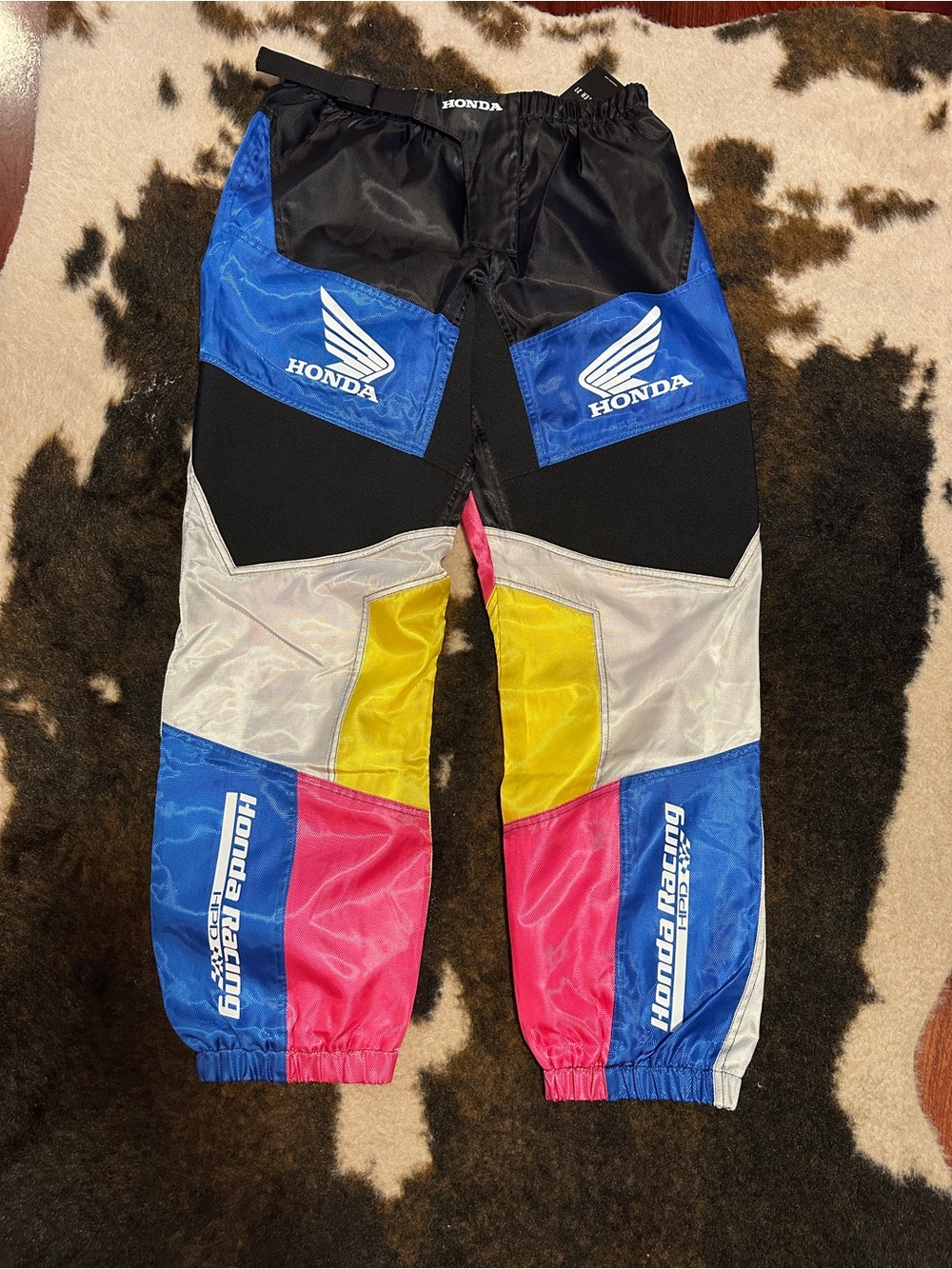Honda x F21 moto pants